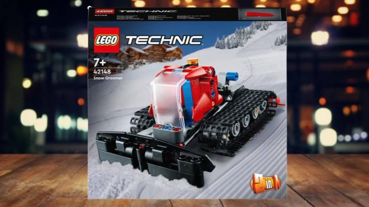 LEGO 42148 Snow Groomer for ONLY €10/$13! Insane Value Speed Build ❄️🚜