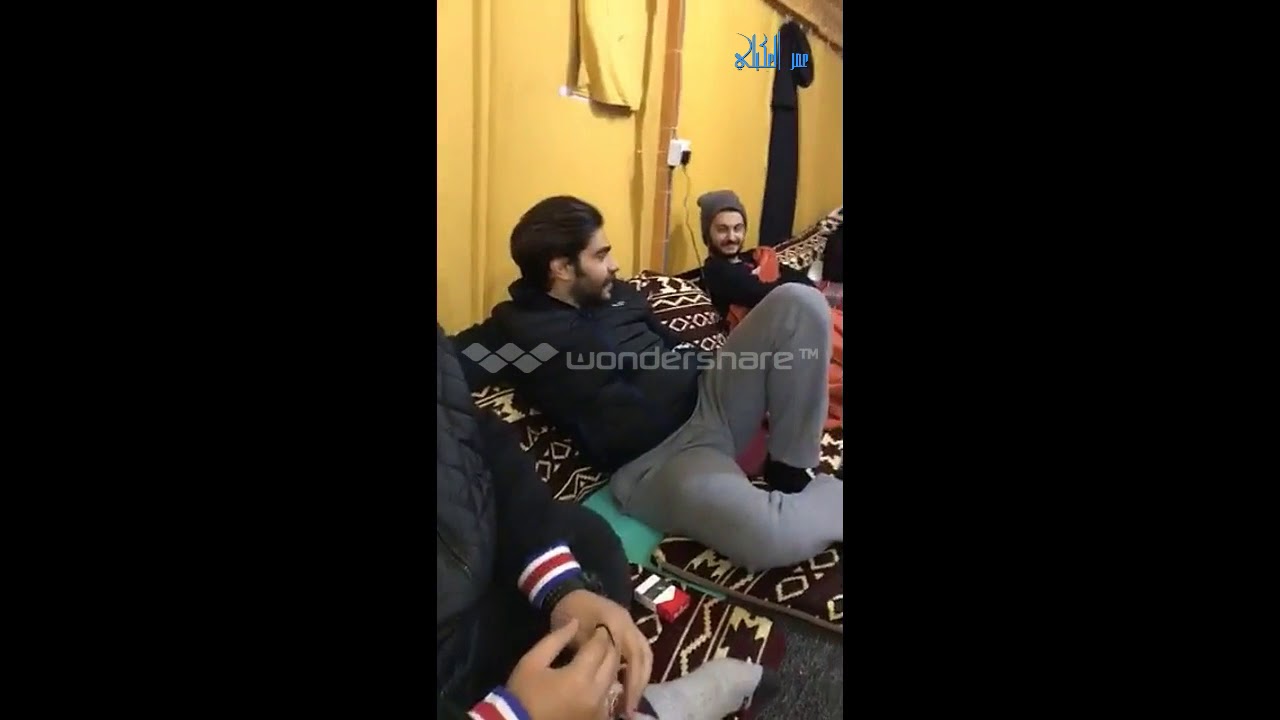 فهد العرادي في المخيم شوفي المقالب في الخال