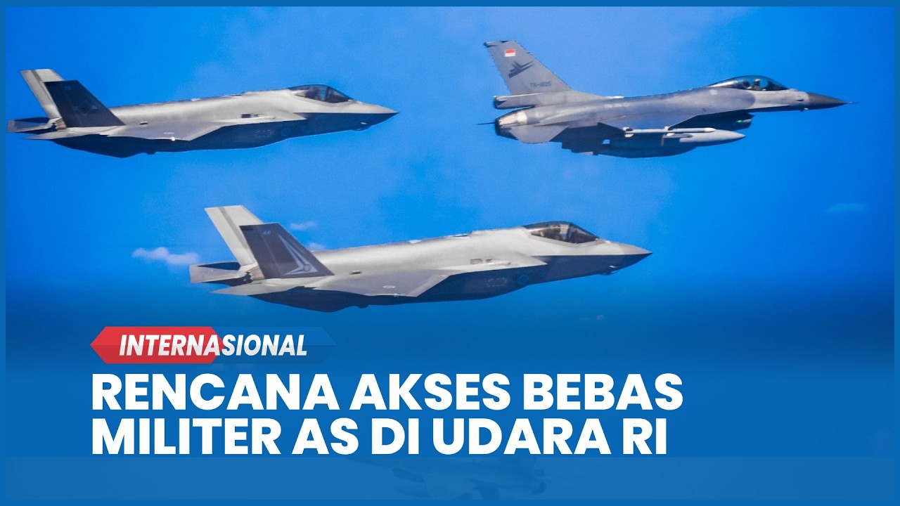 AS Incar Akses Penerbangan Militer Tanpa Batas di Wilayah Udara Indonesia
