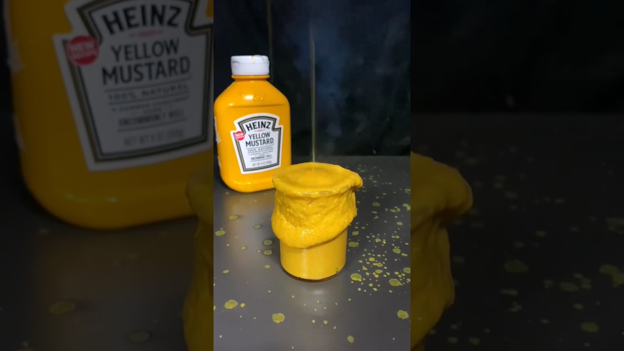1000&deg;C fireball v/s Yello mustard #fireball