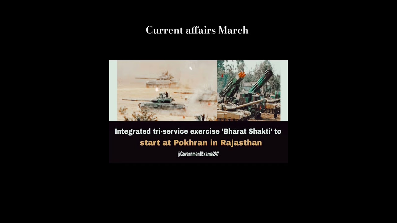 Tri service exercise in Rajasthan 