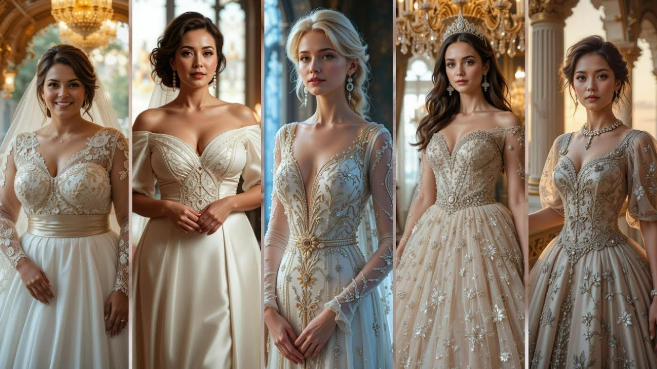 Fairytale Princess Wedding Dresses ✨ 55 Luxury Ball Gowns for Brides 45+ & Plus Size