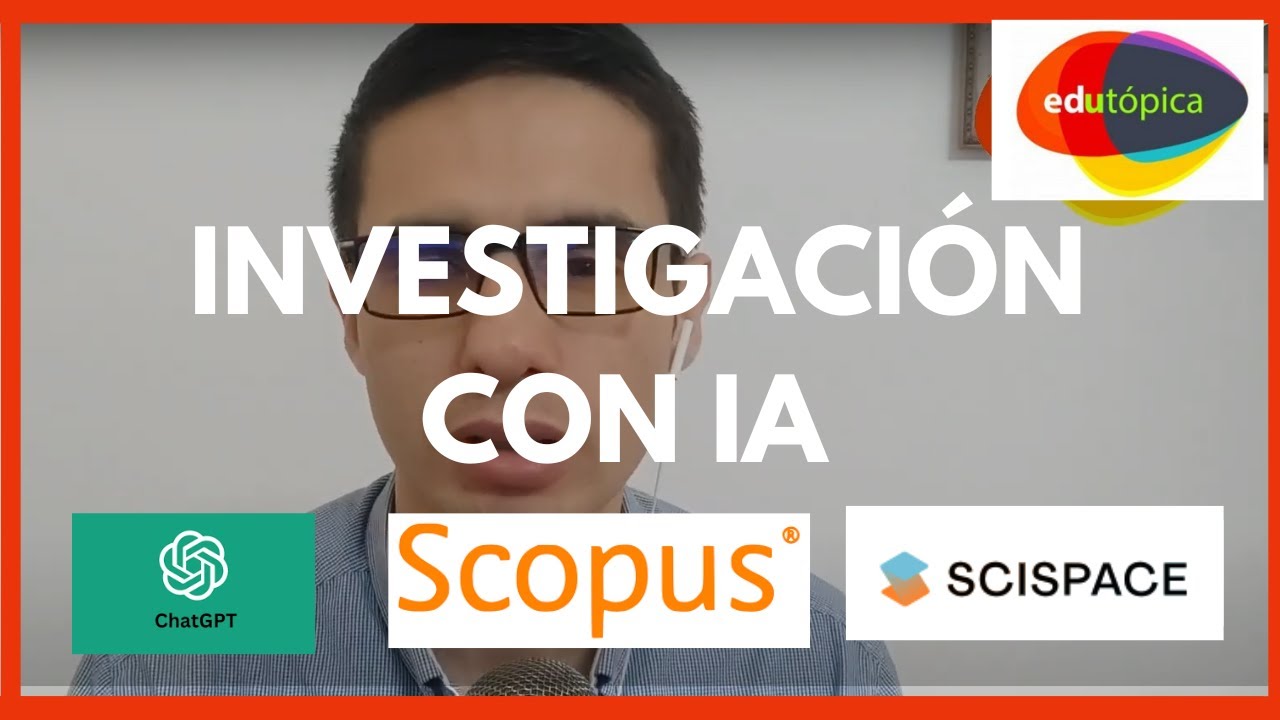 Investigación con #IA. Define el tema de tu trabajo de grado con ChatGPT + Scopus + Scispaces