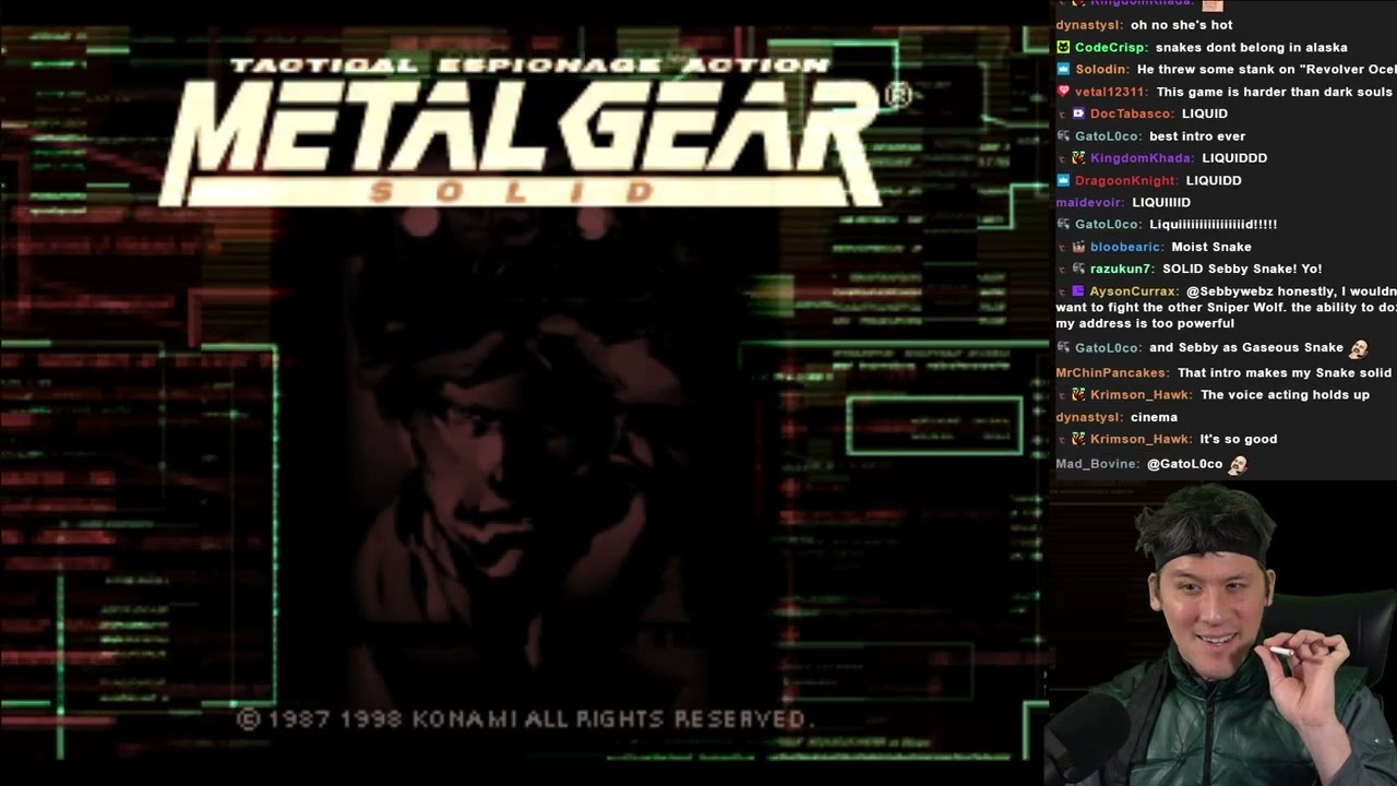 Metal Gear Solid 1 - VOD 1 - Full Playthrough, Reaction, Cosplay, Commentary & Review