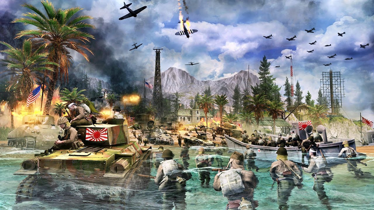 JAPANESE INVASION OF USA | Call To Arms: Gates of Hell