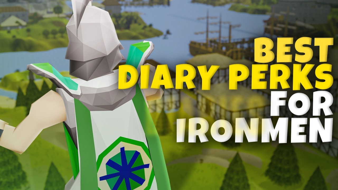 Лучшие бонусы для дневника в OSRS IRONMAN!