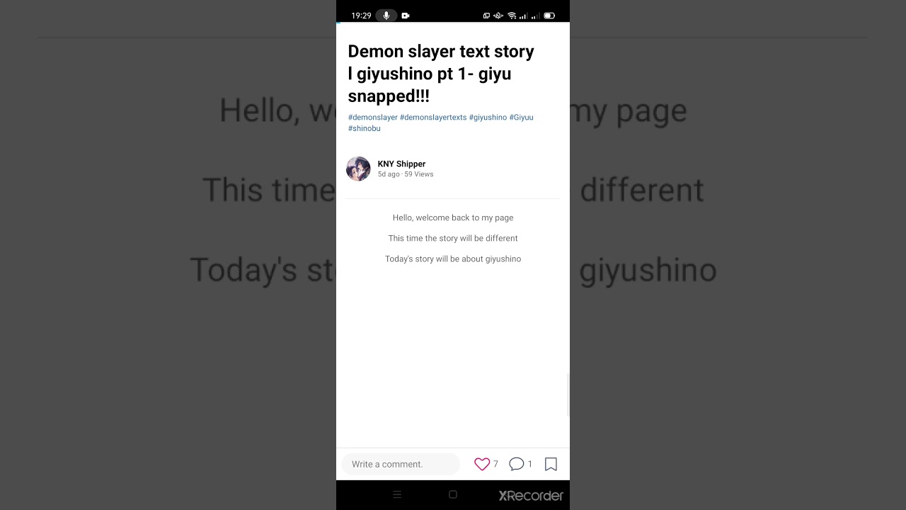 KNY Giyushino text story part 1: Giyu snapped !!!