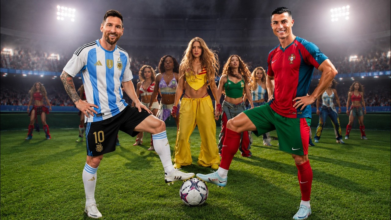 SHAKIRA & PITBULL Perform at FIFA World Cup 2026&trade; Opening Ceremony 🔥⚽ | 4K