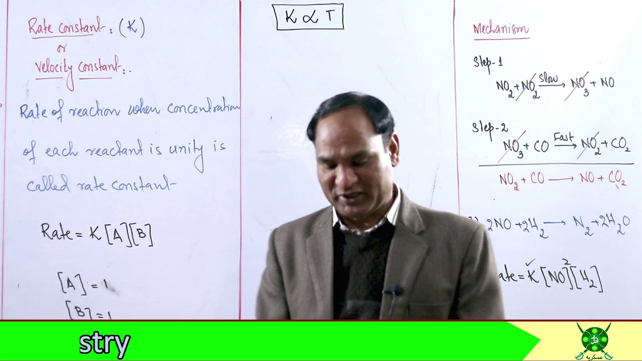 Ch#9 | Lec#2 | Rate Equation |Rate Law | Rate Constant |#Chemistry 11#Javed-lqbal