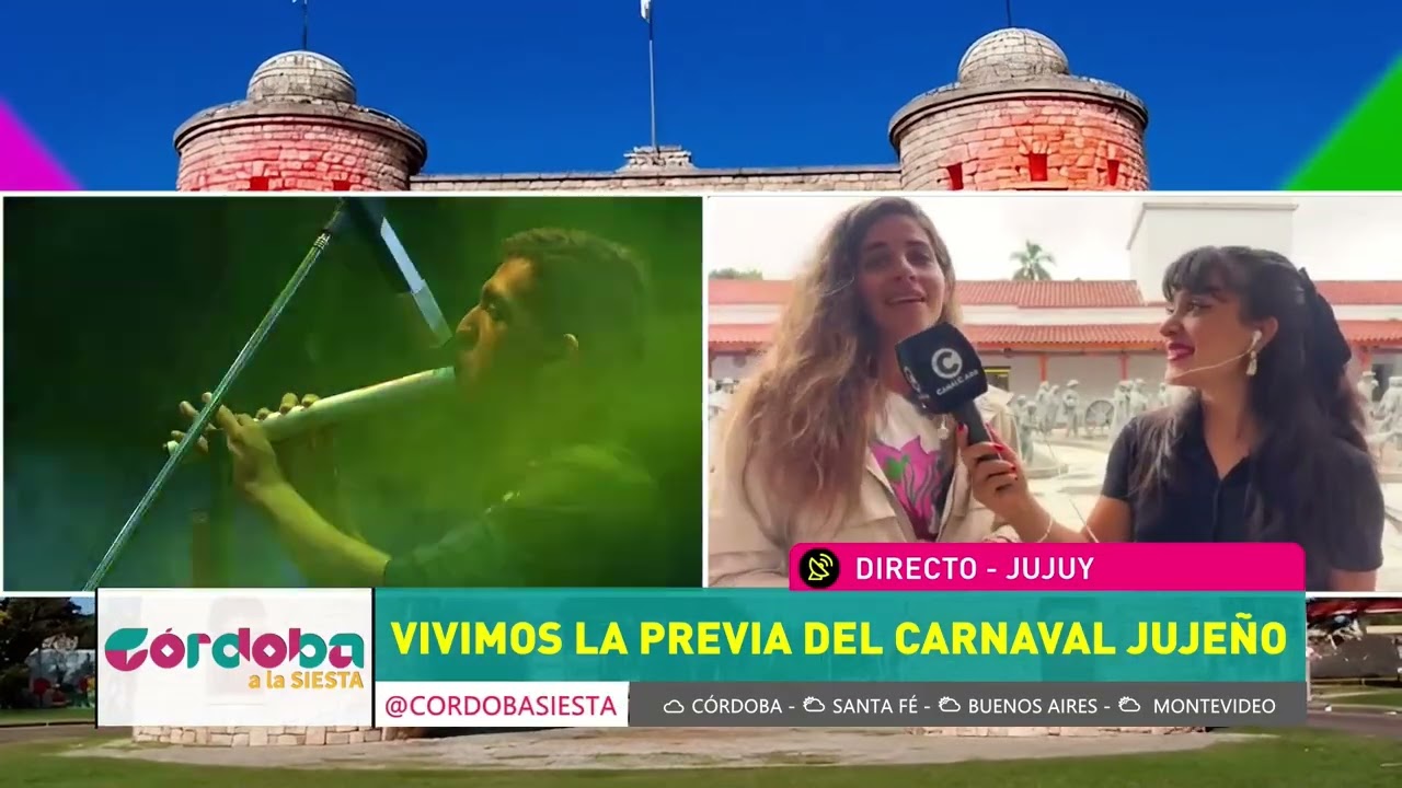 Carnaval de Los Tekis 2026 en Jujuy - Enviada especial Rocío Araya entrevista Cecilia Frias Gobierno