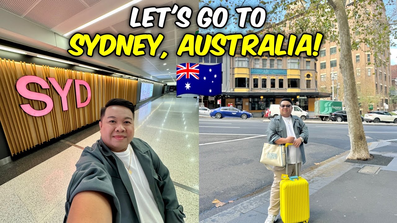 First time in SYDNEY! 🇦🇺 Airport, ATM, Train, Hotel + Everything you need to know! | July 4, 2024