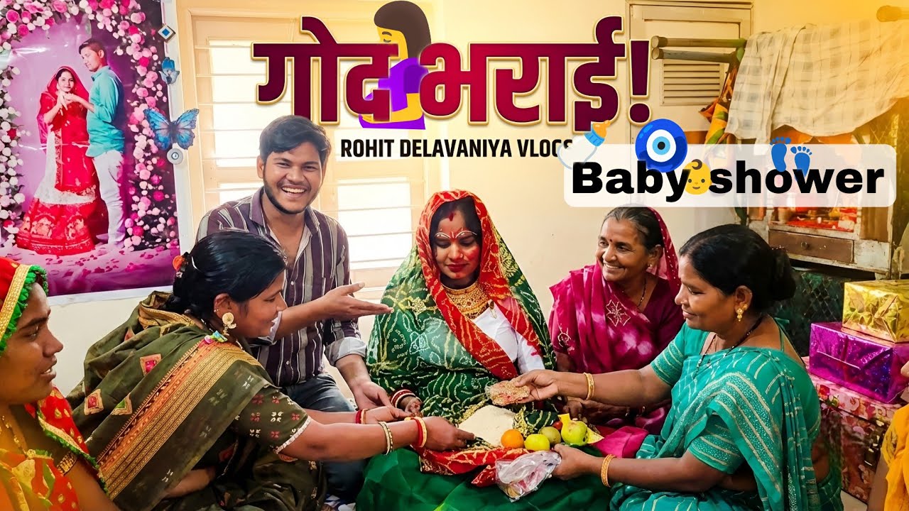  Beautiful Indian Baby Shower (Godhbharai) ✨ The Most Special Day Of Our Lives 🥺🍼 | Baby Shower Vlog