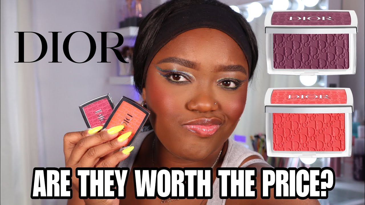 TRYING THE NEW DIOR BLUSHES  + BLUSH COMPARISONS (FIRST IMPRESSIONS)