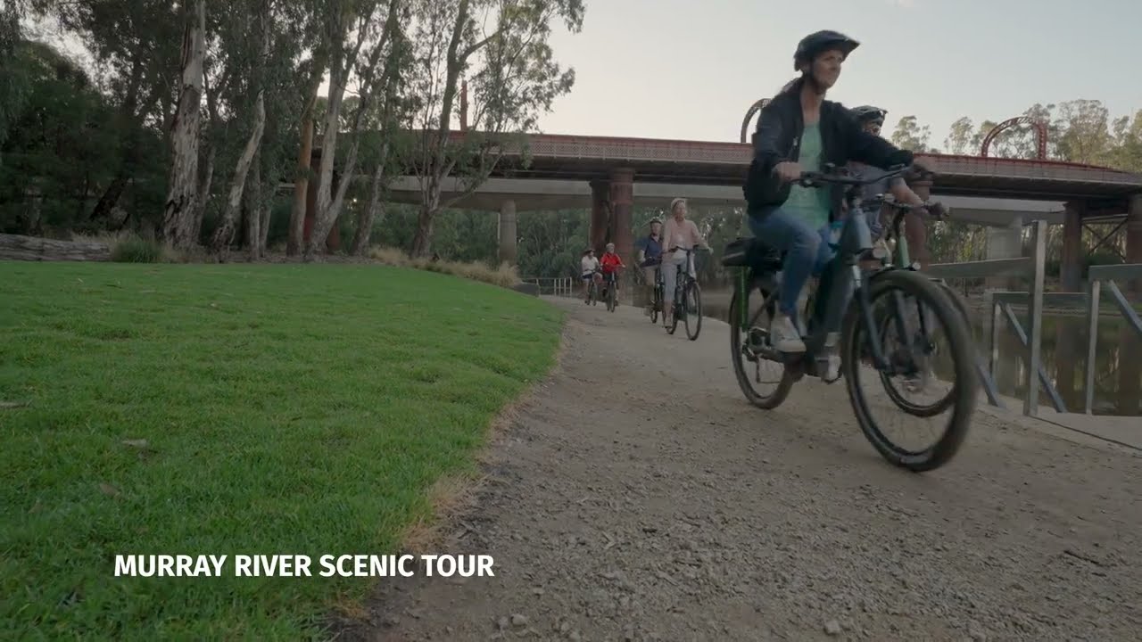 Green Pedal Bike Tours and E-Bike Hire Echuca Moama on the Murray River