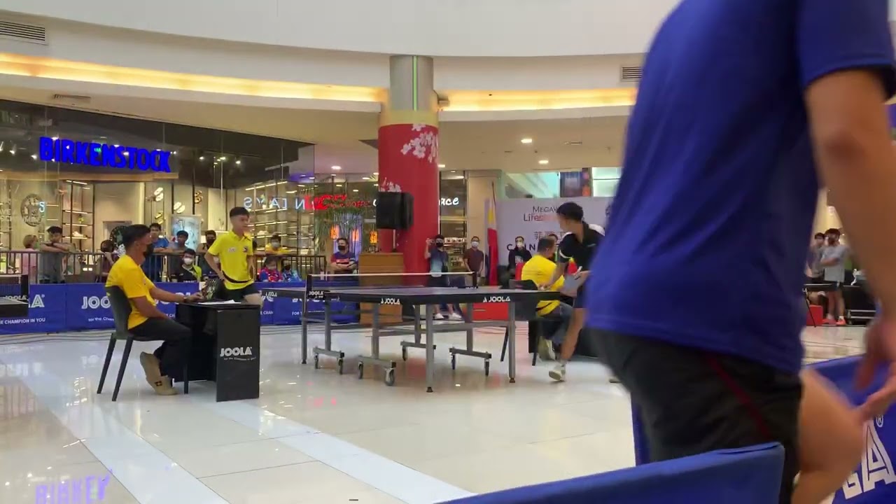 CFBC Table tennis tournament 2022: Ej Yamson Vs LJ Tormis