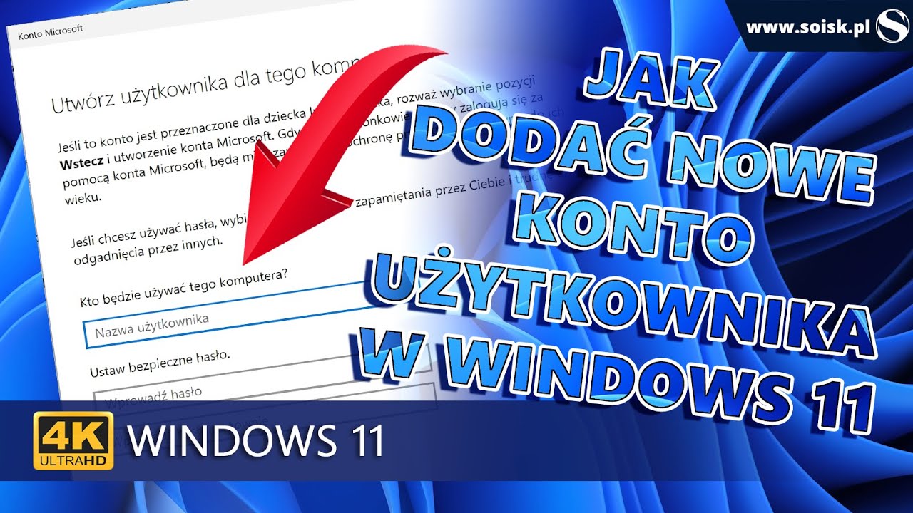 Jak utworzyć nowe konto użytkownika w systemie Windows 11