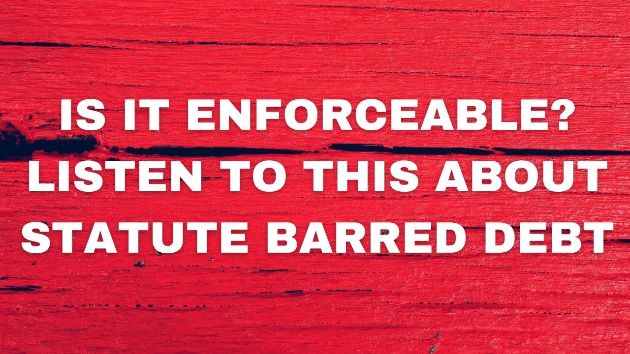 Revealed: What You Need to Know About Statute-Barred Debts!