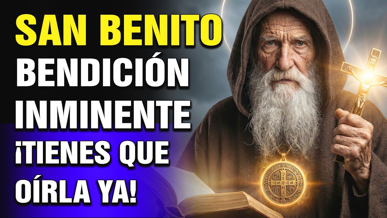 🔴¡Una bendición de San Benito viene en camino    pero tienes que escuchar esto YA!