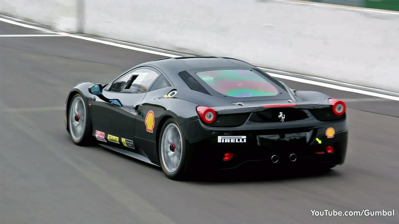 Ferrari 458 Challenge on the Track!
