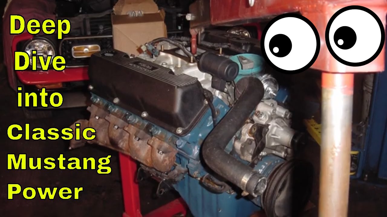 What's inside a Ford Mustang 351 Cleveland Cobra Jet engine V8 tear down & rebuild with startup