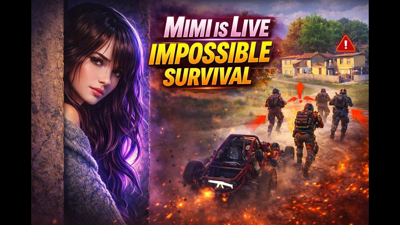 SQUAD RUSH ONLY GAMEPLAY  MIMI IS LIVE | Chicken Dinner Daily🔥 | BGMI Hindi #bgmilivestream