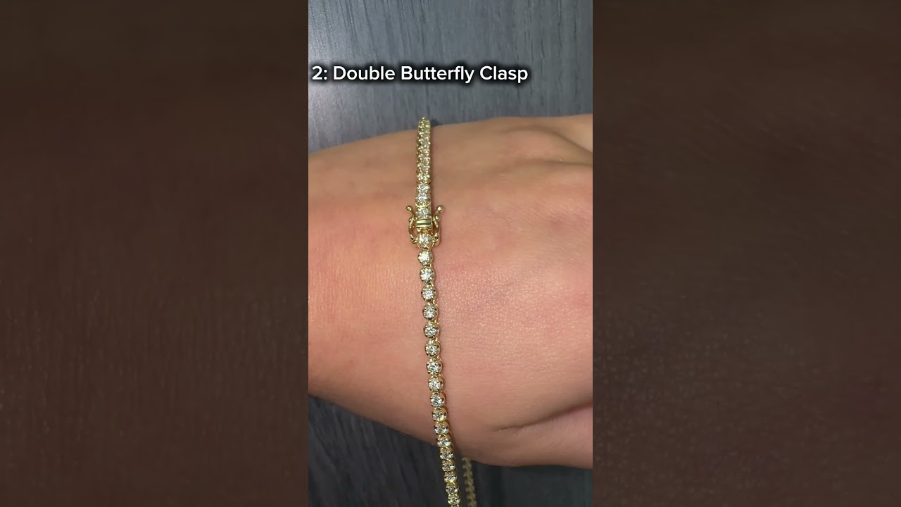 Best Types of Clasps for Tennis Necklaces and Tennis Bracelets