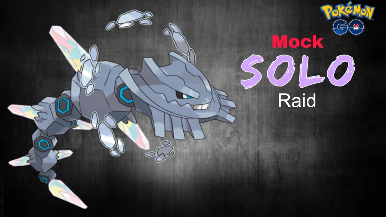I Tried SOLOing Mega Steelix… (Mock Solo Raid) #pokemongo #solraid 