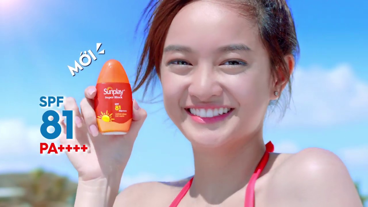 Sunplay Chống nắng cực mạnh - Da kh&ocirc;ng sợ nắng - Kaity Nguyễn, Trang H&yacute;, Kiều Trinh