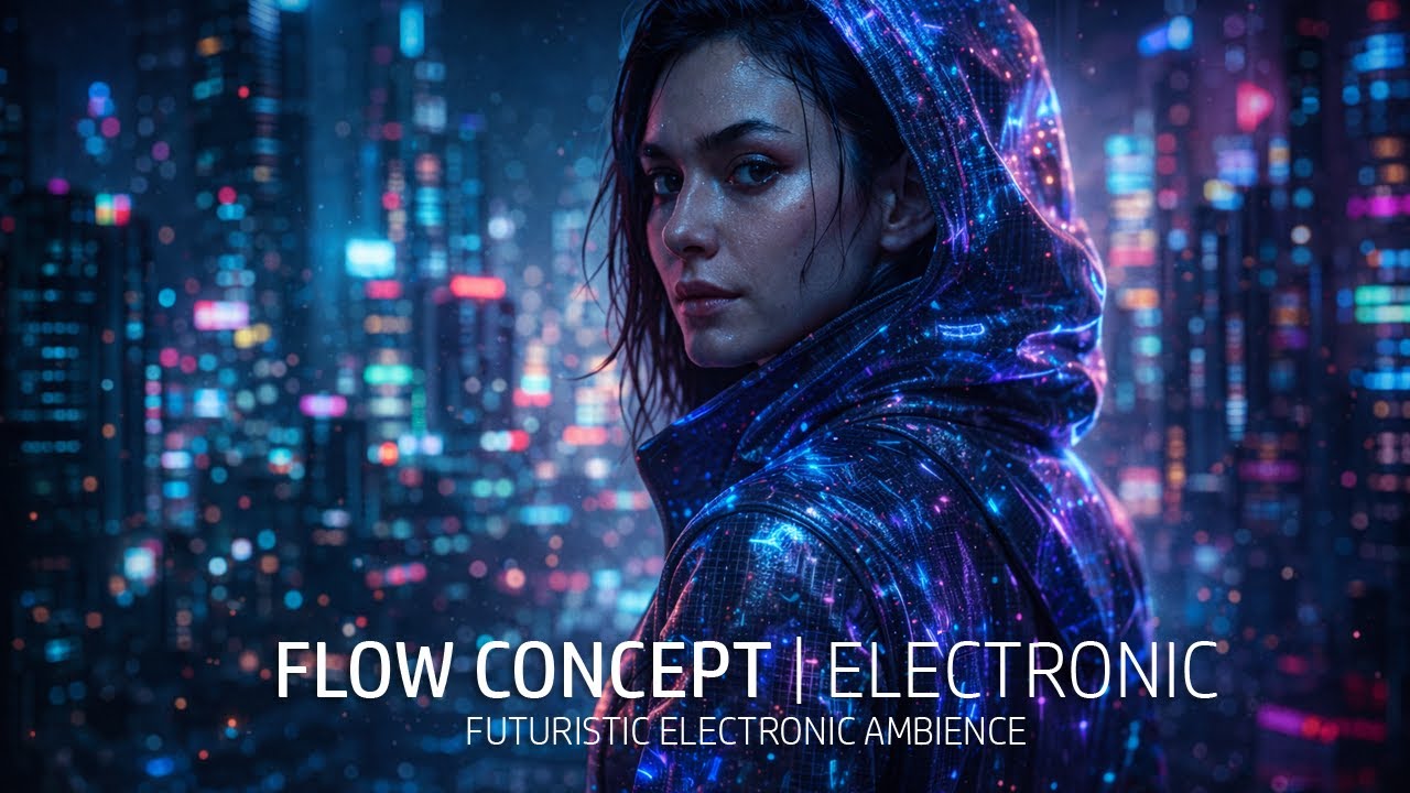 Futuristic Electronic Ambience for Coding and Deep Work.