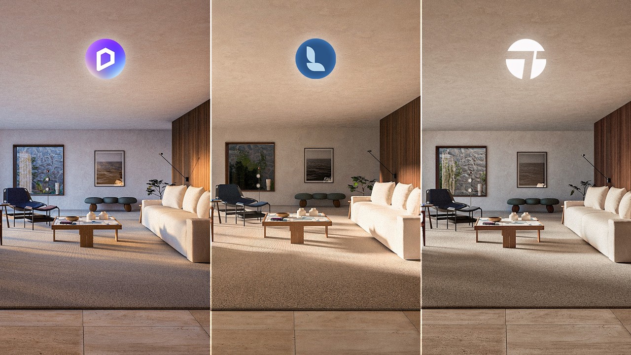 D5 vs Twinmotion vs Lumion, an Interior Render Battle!