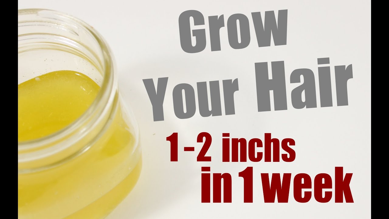 Grow Your Hair 1-2 inches in a week