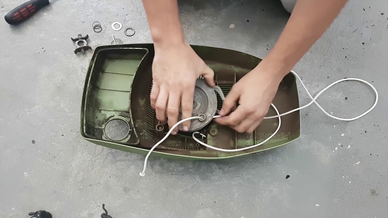 PushMowerRepair - Fix Victa Zip Starter