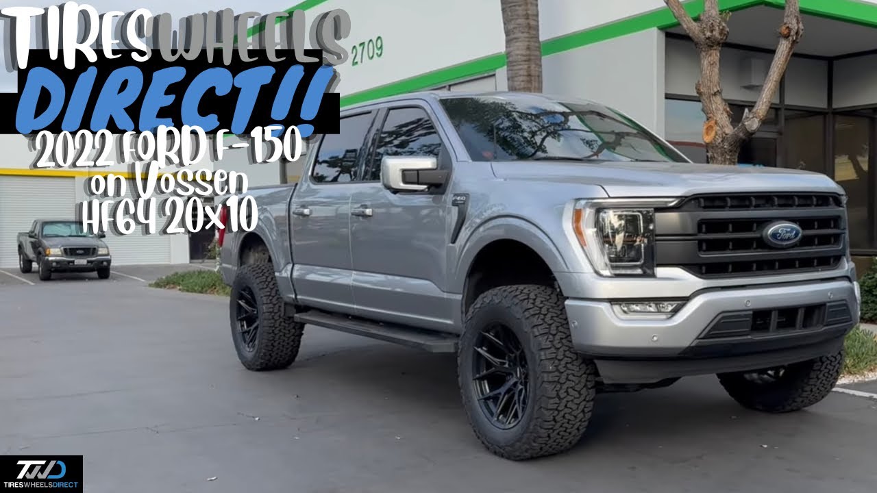 2022 Ford F150 on Vossen HF64 20x10 6x135 -18 Offset