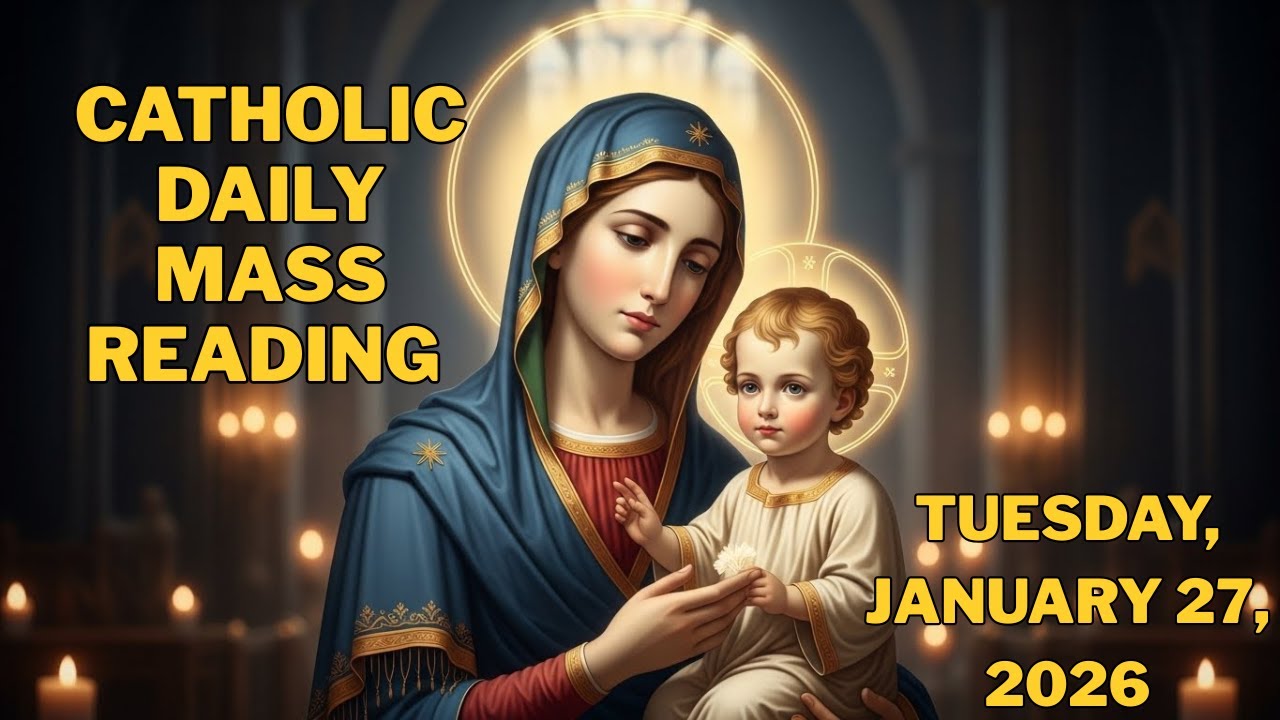 Daily Catholic Mass Readings for Today, Tuesday, January 27th, 2026