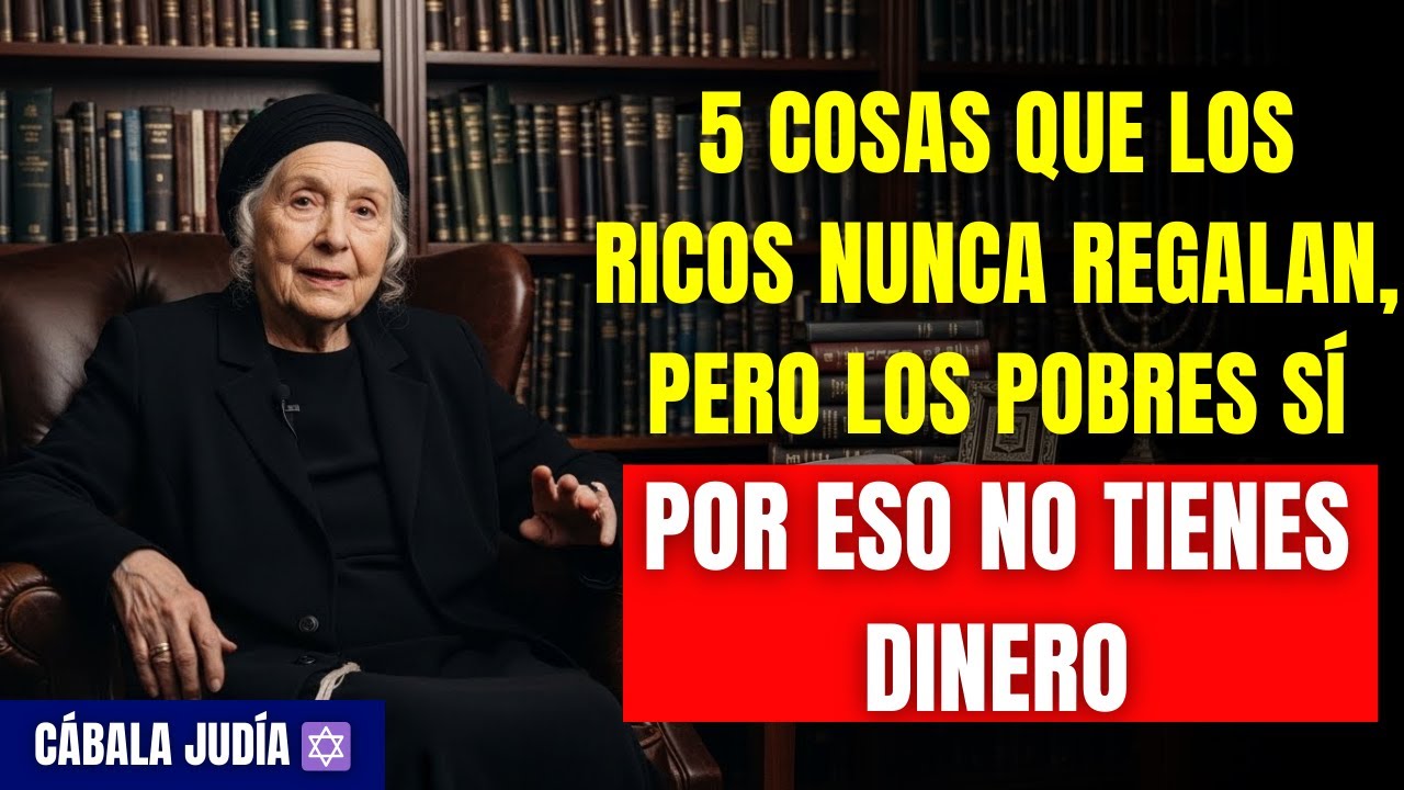 Si Quieres Tener Éxito, No Regales Estas 5 Cosas o Tu Dinero Desaparecerá — Cábala Judía