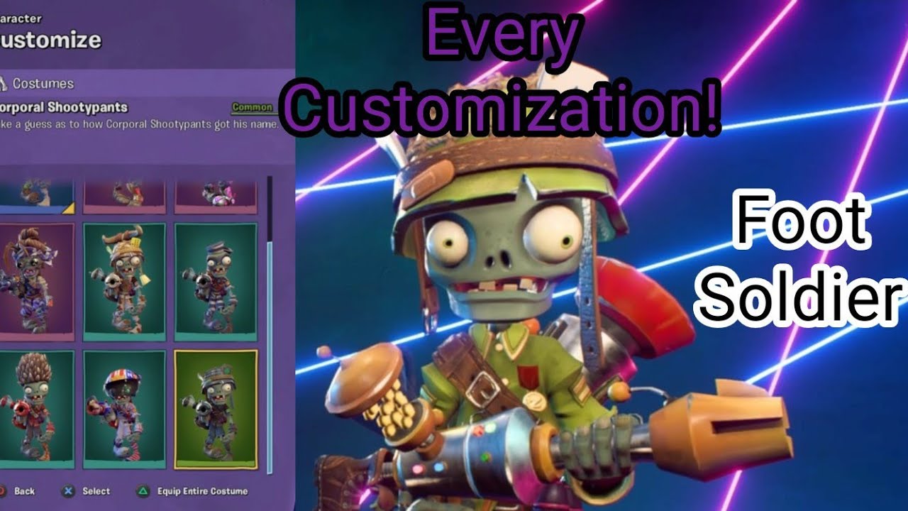 Every Soldier Customization in BFN!