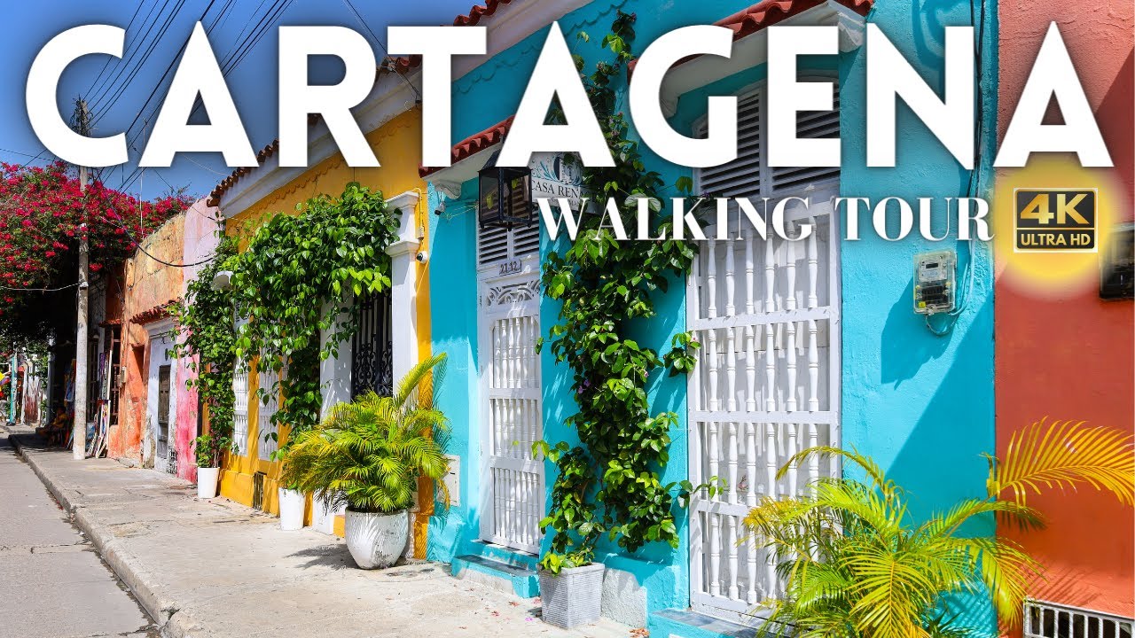 Cartagena Colombia Travel Video Tour 4K