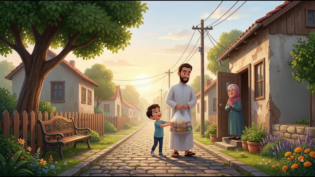 مساعدة المحتاجين | مسلسل يوميات سند في رمضان | الحلقة الثالثة