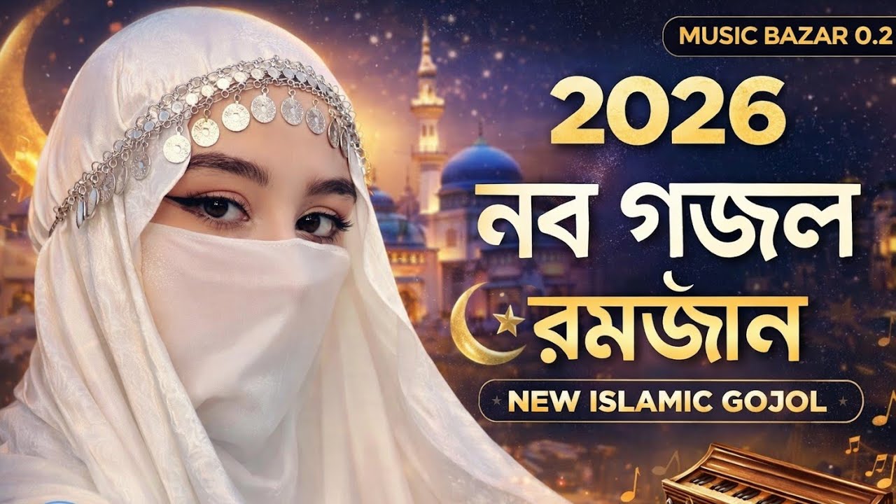 🌙 রমজানের চাঁদ উঠেছে | New Gojol 2026 | Heart Touching Islamic Song