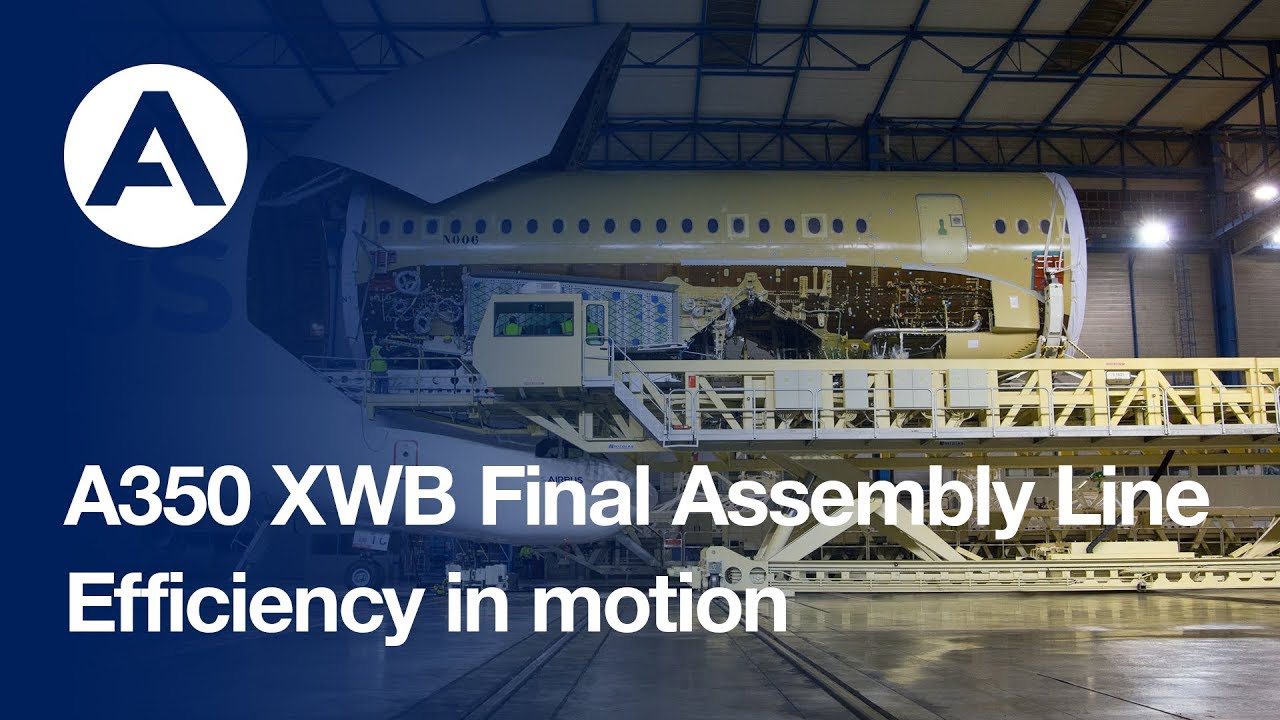 The A350 XWB Final Assembly Line: efficiency in motion