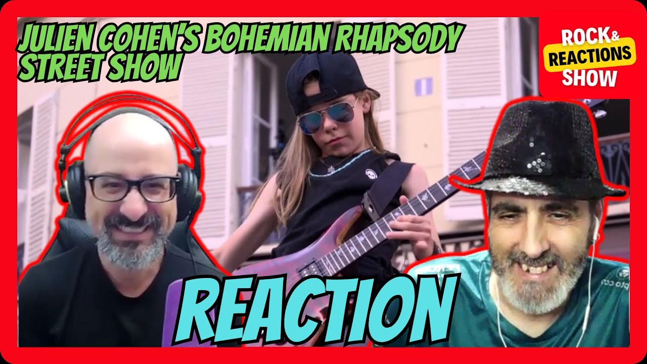 JULIEN COHEN'S BOHEMIAN RHAPSODY STREET SHOW | EPIC Street Performance Reaction | Rock and Reactions