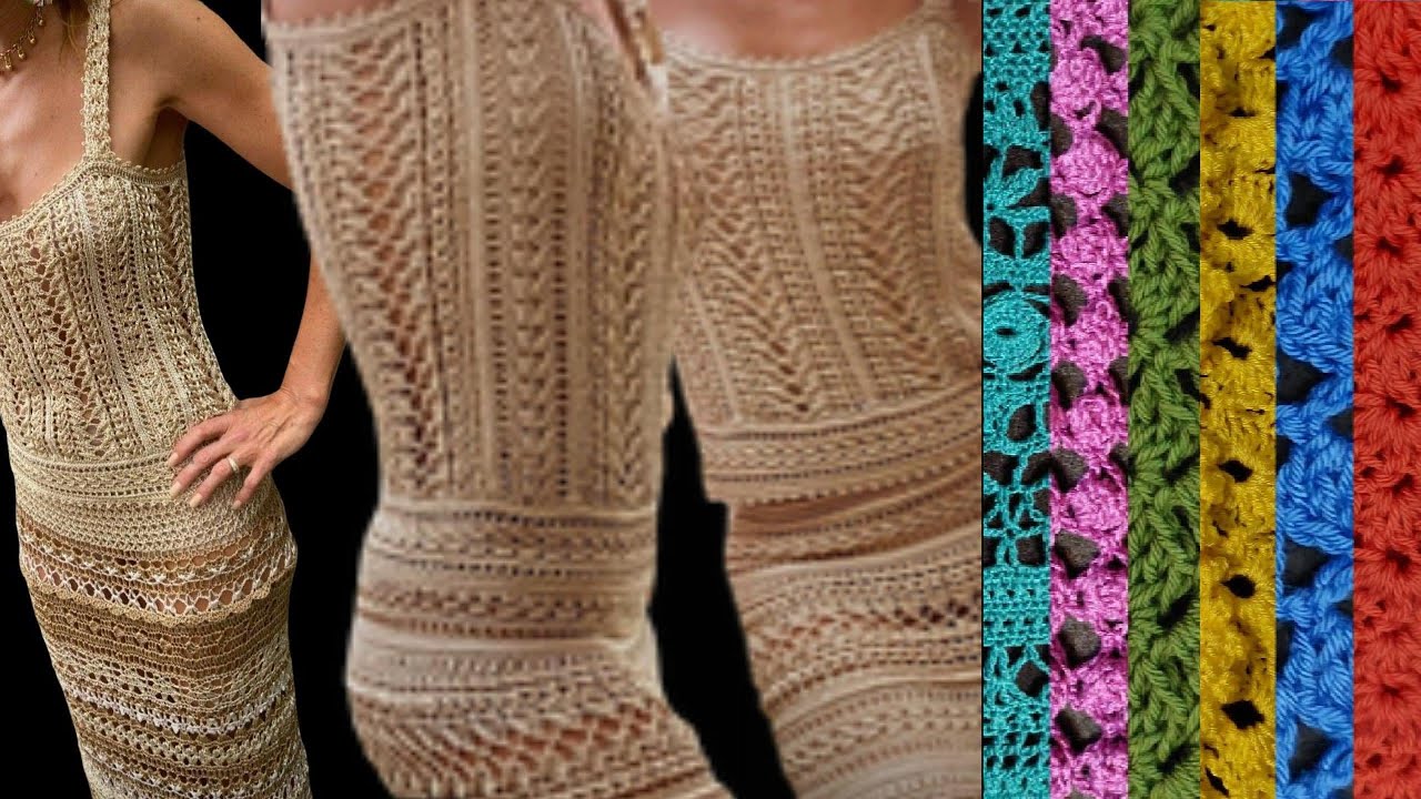 SIMPLE CROCHET PATTERN FOR TWO DIFFERENT GARMENTS