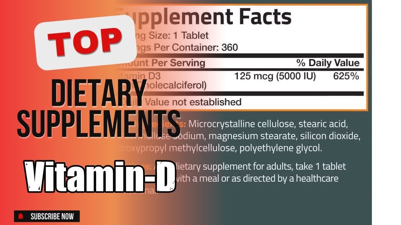 Top 3 Dietary Supplements about Vitamin-D Most Purchased of NOW