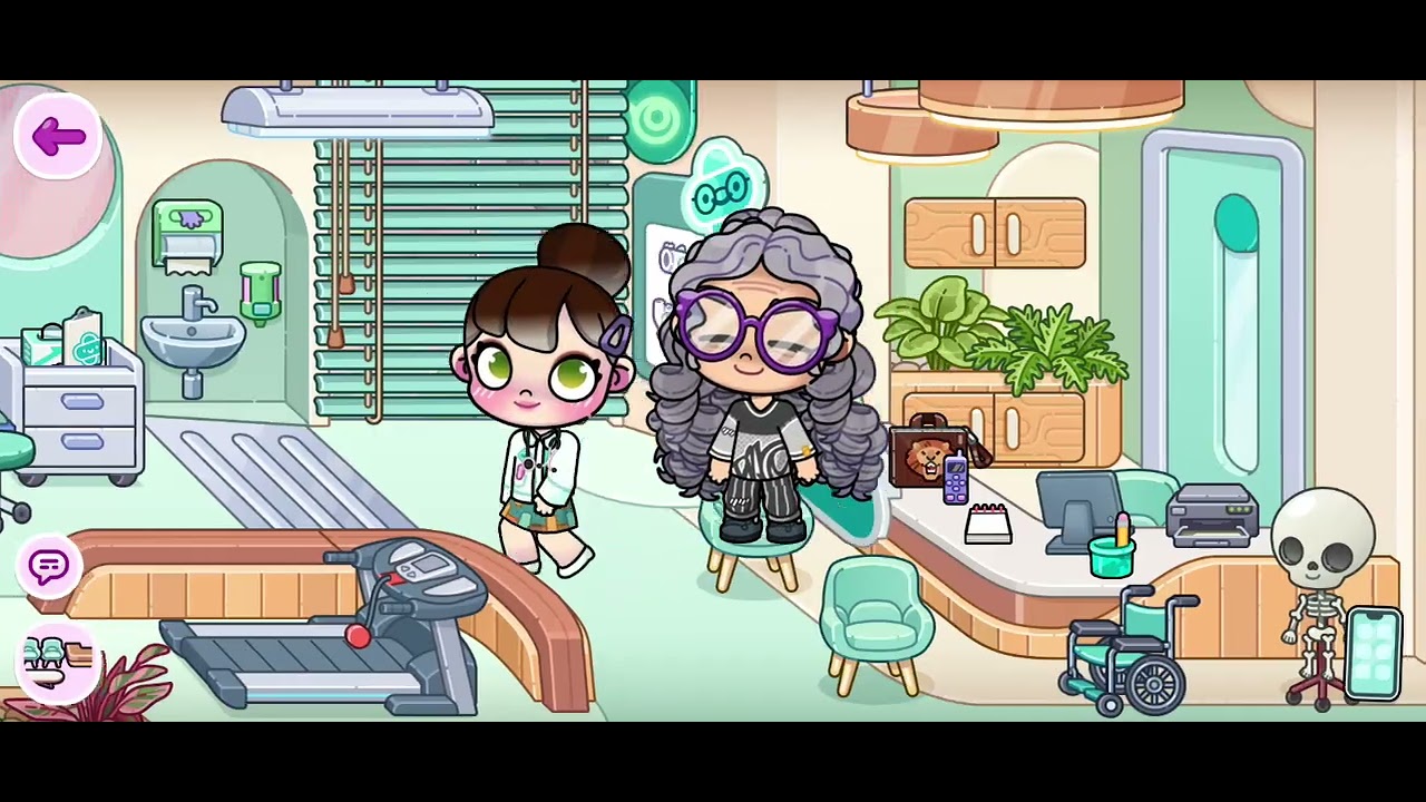 دكتوره لمده يوم كامل👩🏻‍⚕️... لعبه افاتار ورلد