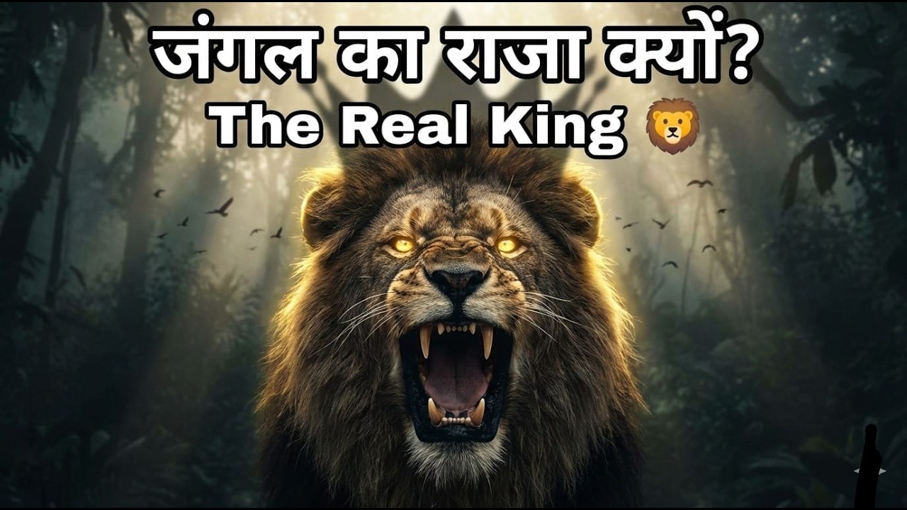 शेर 🦁 जंगल का राजा क्यों कहलाता है? | Lion Facts in Hindi | King of Jungle | शेर की पूरी सच्ची कहानी