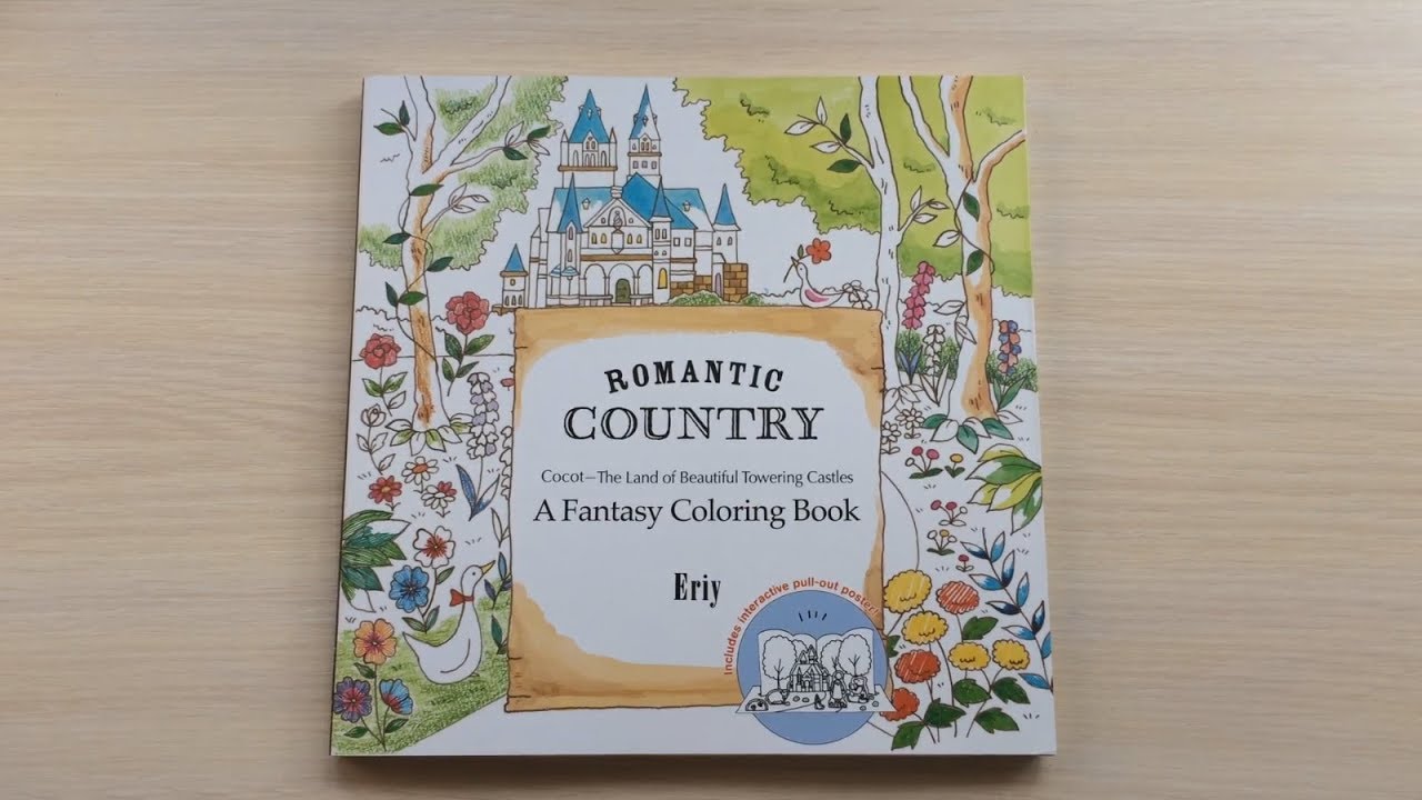 РАСКРАСКА | Romantic Country. Cocot - The Land of Beautiful Towering Castles (Erly) | Быстрый обзор
