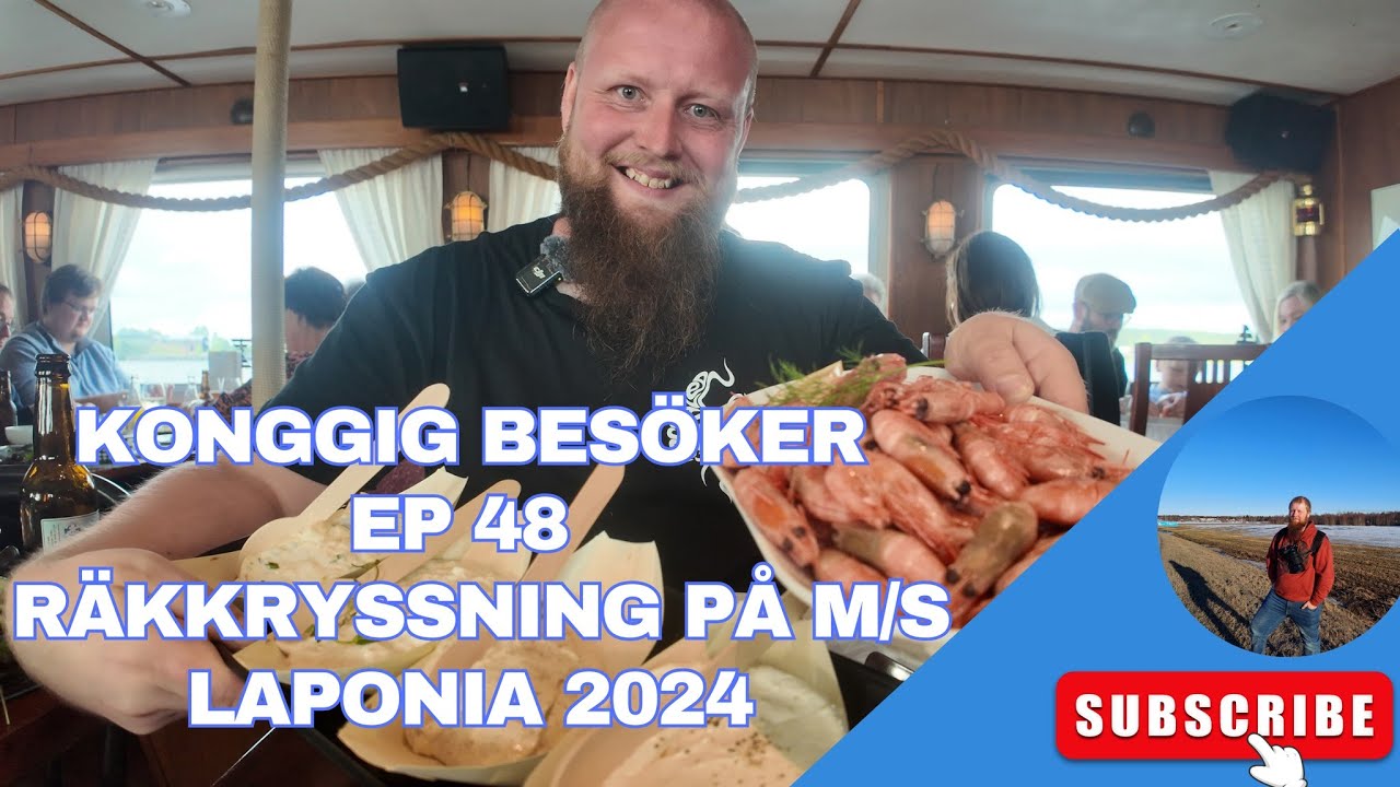 KongGig besöker Ep 48 - Räkkryssning på M/S Laponia 2024