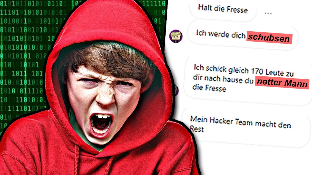 Wütender HATER droht mir :(