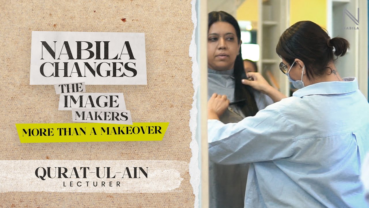First look of a surprising transformation by NABILA