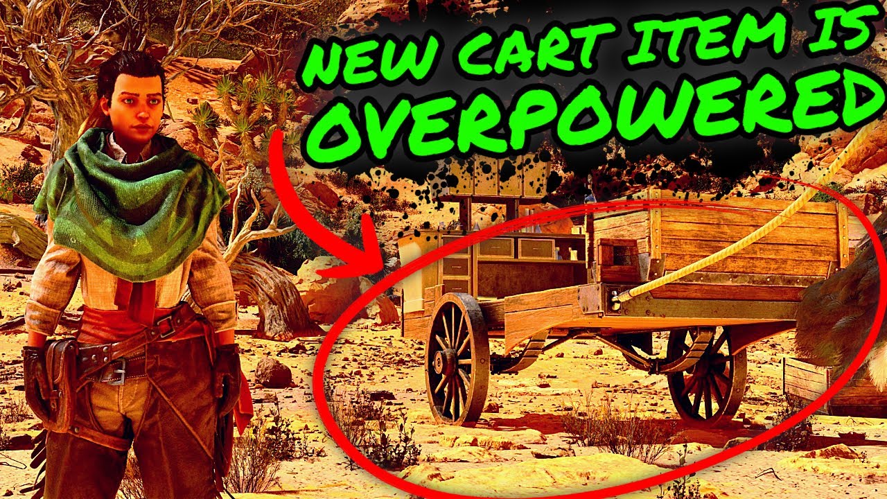 Новая тележка просто супермощная в режиме выживания Ark Survival Ascended в Scorched Earth!!! Уси...